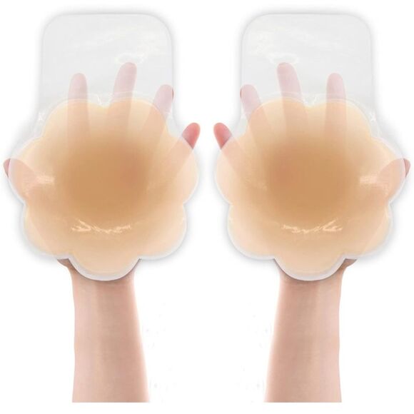 Women’s Silicone Nipple Covers 5.1”- Nude NIP - Picture 1 of 8